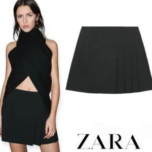 ZARA PLEATED MINI SKIRT/SKORT